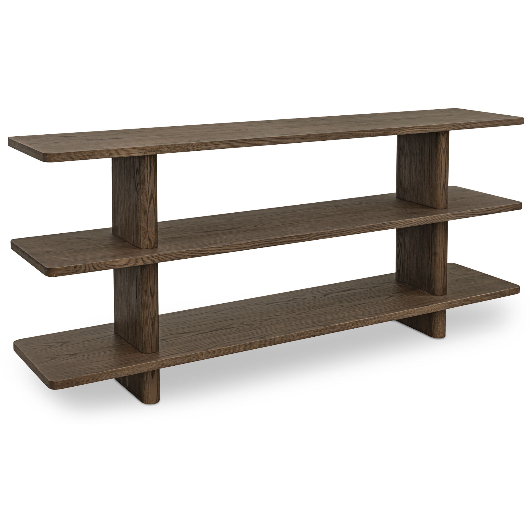 Casey Dark Brown Bookcase, Small